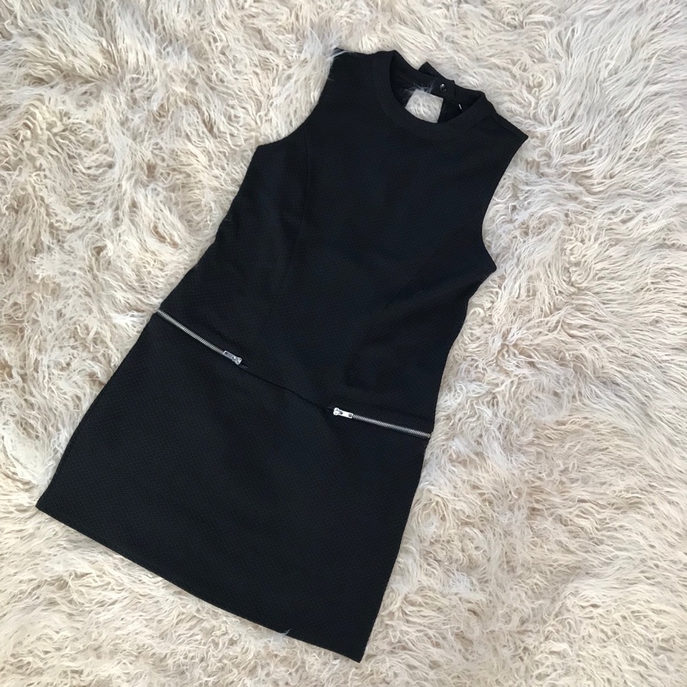 Forever 21 mini zipper dress